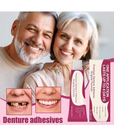 Jingmiger Denture Cream Adhesive Long Lasting Waterproof 28 g Strong Cream Reliable Denture GlueFor Home Use Daily Personal Hygiene Routine Lifestyle Care For Health Comfort And - Buy Online on GoSupps.com