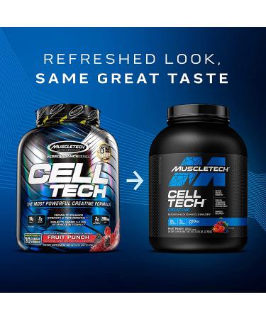 Buy MuscleTech Cell-Tech 3lbs - Fruit Punch | Performance Series Energy & Muscle Gains - Buy Online on GoSupps.com