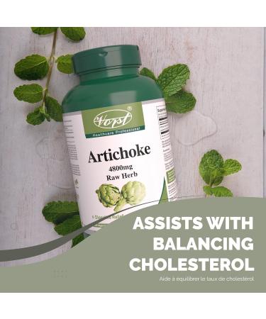 VORST Artichoke 4800mg Raw Equivalent (1200mg With 4:1 Extract Ratio) 180 Vegan Capsules | Digestive Supplement for Cholesterol Balance & Liver Health | Powder Pills | 1 Bottle 180 count (Pack of 1) - Buy Online on GoSupps.com
