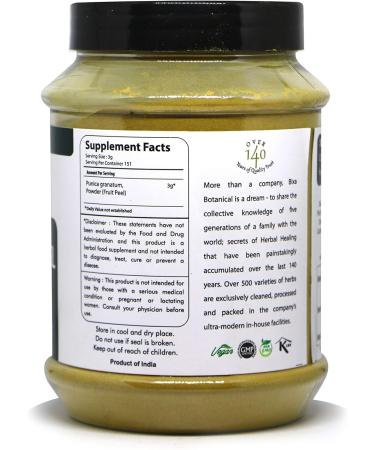 Bixa BOTANICAL Pomegranate Peel Powder - 1lb (16oz) | Ayurvedic Herbal Supplement for Improved Digestion - Buy Online on GoSupps.com