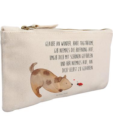 Mr. & Mrs. Panda Small Dog Makeup Bag - Gift Etui & Spring Folder for Cosmetics - White - Buy Online on GoSupps.com