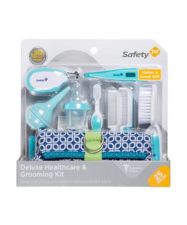 Safety 1st Deluxe 25-Piece Baby Healthcare and Grooming Kit (Arctic Blue)