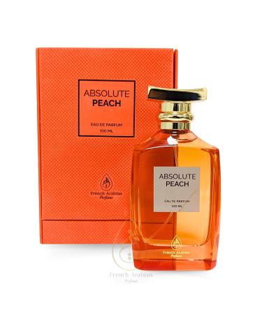 Absolute Peach Perfume 100ml EDP - Unisex Fragrance with Bitter Peach Scent Long Lasting Perfect for Peach Lovers Warm Weather - Buy Online on GoSupps.com