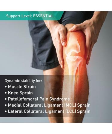 Buy OPPO 2320 Compression Knee Sleeve with Patella Gel Pad - Best Medical Knee Pad for Muscle Strain & Joint Pain Relief (Gray X-Large) - International Shipping Available - Buy Online on GoSupps.com