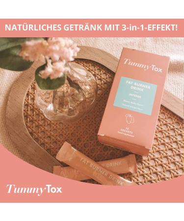 F-Burner Drink - L-Carnitine Guarana & Green Mate - Mango Flavor - 30 Sachets for Weight Loss | TummyTox - Buy Online on GoSupps.com