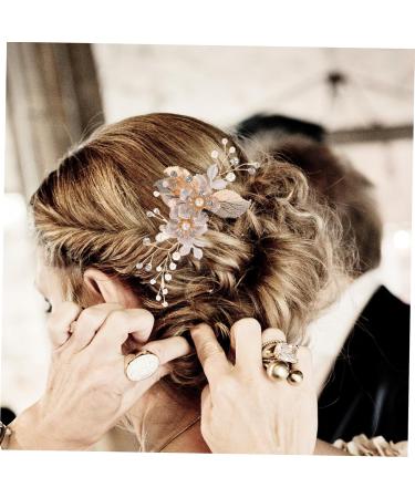 TOVINANNA Hair Comb Fairy Jewelry for Women Wedding Hair Clip Aesthetic Hair Accessories Hanfu Hair Accessories Bride Hair Accessories Flower Hair Accessories Hair Styling Accessories - Buy Online on GoSupps.com