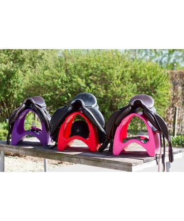 Nedlandic Pink Saddle Carrier - Durable & Stylish Equestrian Gear for International Shipping - Buy Online on GoSupps.com