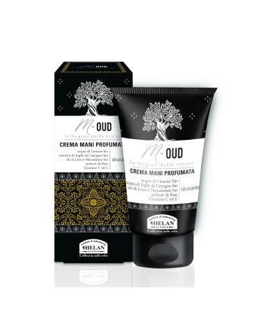 Helan Helan M Oud - Soothing and repairing hand cream for dry and chapped hands with antioxidant vitamins C and D moisturizing hand cream with linseed oil for soft non-greasy skin made
