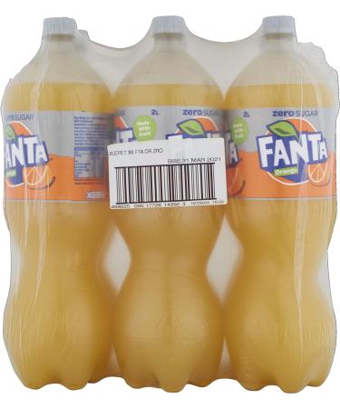 Fanta Orange Zero 2 Litre - Buy Online on GoSupps.com