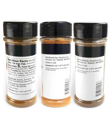 Happy Belly Indian Curry Spices Set - Curry Powder, Turmeric, Cumin | Authentic Flavorful Blend - Buy Online on GoSupps.com