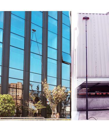 Window Cleaning Brush Window Cleaning Equipment Extendable 3.6M-11M Long Pole Window Cleaning Equipment Water Fed Telescopic Brush Window Clean Kit Roof Cleaning Tools With 20M Water Supply 30ft/9m - Buy Online on GoSupps.com