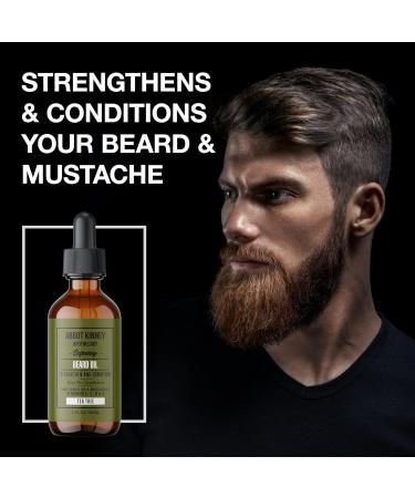 Softening Beard Oil - Strengthen & Condition with Natural Oils | Tea Tree - 2 oz - Buy Online on GoSupps.com