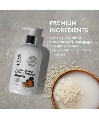 Luv Me Care Rice Water Shampoo Duo for Natural Hair Growth - 2 Pack - Buy Online on GoSupps.com
