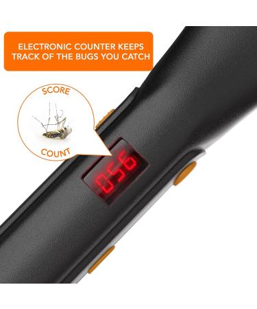 BLACK+DECKER Bug Zapper Fly Swatter Electric - Indoor & Outdoor Fly Zapper with Counter - Heavy Duty Pest Control for Flies, Mosquitoes, Gnats - Buy Online on GoSupps.com