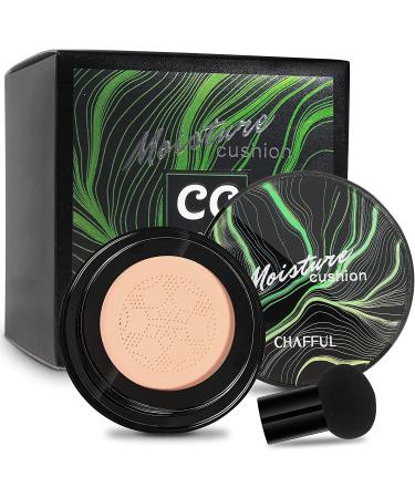 CC Creme Air Cushion CC Creme Mushroom Head Air Cushion CC Creme Foundation concealer cover perfect cover make-up for all skin (02 of course)