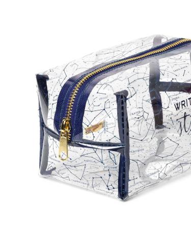 Legami Makeup Bag - Spacious 18x14 cm Metal & TPU Stars Theme Zipper Closure - Perfect for International Shipping - Buy Online on GoSupps.com