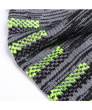 6 Pair Compression Socks for Men & Women 20-30 mmHg - Non-Slip Long Tube for Running, Nursing, Circulation & Recovery - Ideal for Boosting Stamina, Hiking, Travel, and Flights - S-M Fluorescent - Buy Online on GoSupps.com