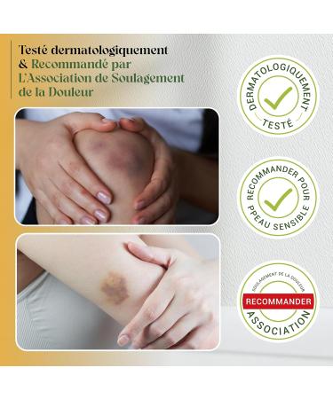 Gel et pommade de massage l'arnica anti-douleur et anti-inflammatoire naturel convient aux v g taliens parfait pour les ecchymoses les gonflements et les douleurs musculaires  - Buy Online on GoSupps.com