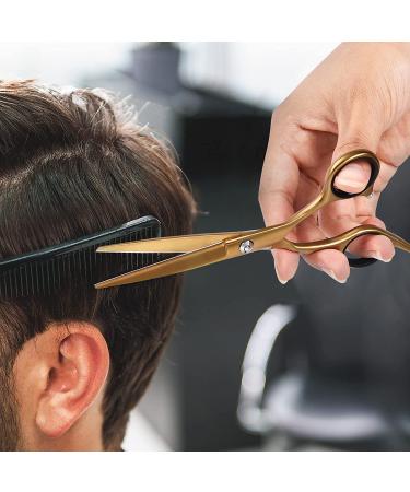 ULG 6.5 Hair Cutting Scissors - Japanese Stainless Steel Hair Shears for Salon & Home Use - Buy Online on GoSupps.com