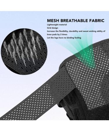 Knee Compression Sleeve - Adjustable V Shape Sports Kneepad for Running | XL Multi-Function Support - Buy Online on GoSupps.com