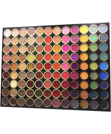 Amagogo 108 Colors Eyeshadow Palette Cosmetic warm mild Holiday Gift Pearlescent Waterproof for Beginners Professionals Daily Use Party - Buy Online on GoSupps.com