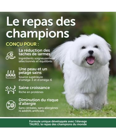 Nature's Protection Superior Care Complete Dry Food for Junior Dogs (3 to 12 Months) All White-Haired Breeds (Maltese Bichon Frise etc.) I Grain-Free I Salmon 10 kg - Buy Online on GoSupps.com