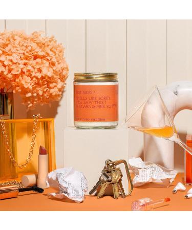 Anecdote Candles Hot Mess | Premium Rhubarb & Pink Pepper Coconut Soy Wax Candle | Hand Poured & Long Burning | Phthalate-Free | 7.8 Oz | Perfect Gift for Home & Office - Buy Online on GoSupps.com