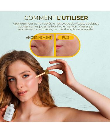OZONO D'OR - 100% Natural Organic Face Serum with Ozone Anti-wrinkle and Anti-spots | Vitamin C E A Q10 Serum with 17 Active Ingredients | Hyaluronic Acid Face Serum | Skincare Certificate | 30ml - Buy Online on GoSupps.com