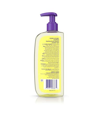 Buy Clean & Clear Foaming Facial Cleanser for Sensitive Skin - 8 oz | International Shipping Available - Buy Online on GoSupps.com