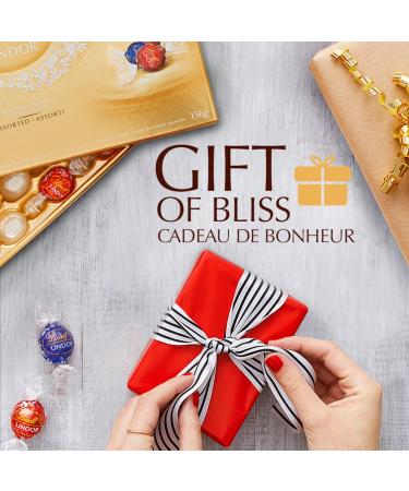 Lindt LINDOR Assorted Milk and Dark Chocolate Truffles Gift Box 156-Gram Box Chocolate Gift Box Perfect for Gifting - Buy Online on GoSupps.com