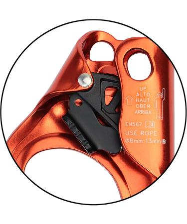 ALPIDEX Hand Ascender Left - Rope Clamp for 8-13 mm Diameter Rope | Durable & Reliable International Shipping - Buy Online on GoSupps.com