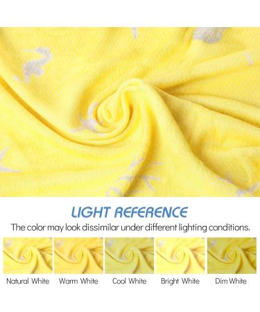 Coastal Theme Cooling Throw Blanket | Double Sided Cold Effect | Lightweight & Breathable | XL 50x70 | Lemon Design - Buy Online on GoSupps.com