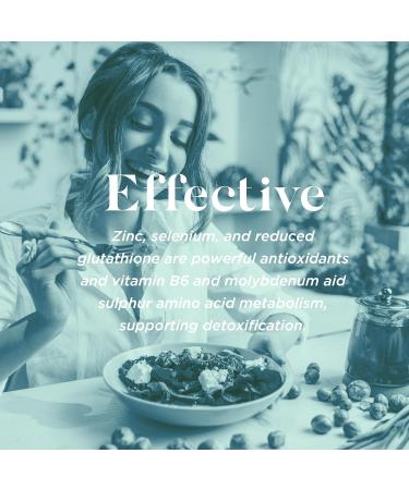 BioCare Glutathione Complex | Zinc & Selenium for Antioxidant Support | with Molybdenum and Reduced Glutathione | Suitable for Vegetarians and Vegans - 30 Capsules - Buy Online on GoSupps.com