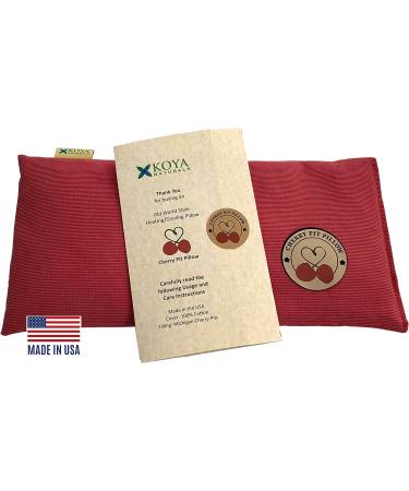 KOYA Naturals Microwavable Cherry Pit Heating Pad for Pain Relief - Henna Red - Buy Online on GoSupps.com