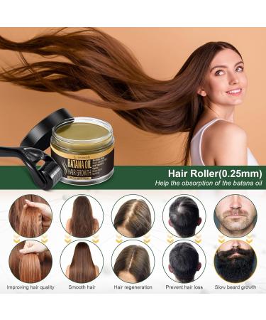 100% Organic Batana Oil for Hair Growth - Dr. Sebi Raw Unrefined Oil from Honduras Promotes Regrowth & Moisturizes Scalp - Buy Online on GoSupps.com