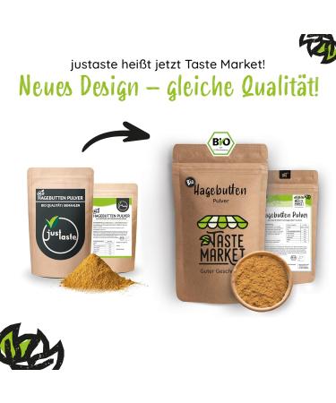TASTE Guter Geschmack 2kg Organic Rosehip Powder | Natural & Untreated | Just Quality - Buy Online on GoSupps.com