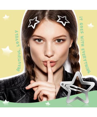 200 Pcs Tigeen Star Barrettes - Cute Y2K Non-slip Hair Clips for Women and Girls - Buy Online on GoSupps.com