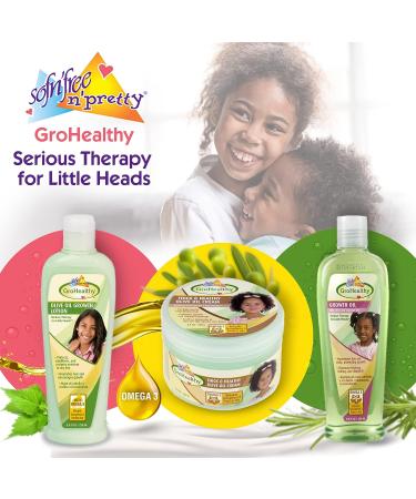 Sofn Free n Pretty GroHealthy Olive Oil Hair Lotion - Hair Growth, Repair, Moisture - 8.8 oz - Buy Online on GoSupps.com