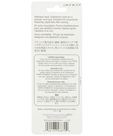 Claw Tip Tweezers - Precision Stainless Steel Tweezers for Fine Hair Removal - Buy Online on GoSupps.com