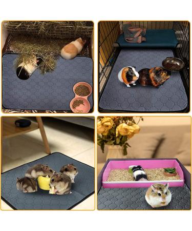 Guinea Pig Bedding & Fleece Cage Liners | Washable & Reusable Pee Pads - Diamond Print 23.6''x17.7'' (2 Pack) - Buy Online on GoSupps.com