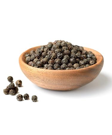 Cerez Pazari Whole Black Peppercorns 12oz & Himalayan Pink Salt 2lbs - Premium Quality, Freshly Packed for Grinder Refill - Non-GMO, Gluten Free - Resealable Bulk Bag - Buy Online on GoSupps.com