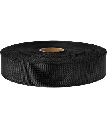 GM CLIMBING Nylon Webbing Flat MilSpecs MIL-W-17337 1200Lbs Black 1x30Ft - for Tactical Gear, Backpack Straps, Slings - Buy Online on GoSupps.com