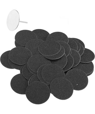 Electric Callus Remover Sandpaper Discs Pedicure Tool Set for Smooth Feet Skin Care Sandpaper Replacement Accessory with Shaft Discs Nail Sanding disc Dead Skin Remover feet ( 35mm) 35mm 35mm - Buy Online on GoSupps.com