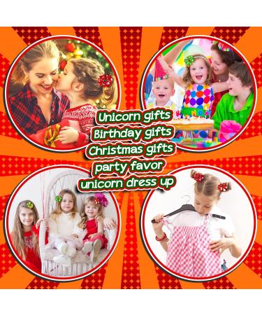 Sibba 6-Piece Christmas Bow Hair Pins - Santa, Snowman, Snowflake, Elk Boutique Clip Barrette Accessories for Girls - Buy Online on GoSupps.com