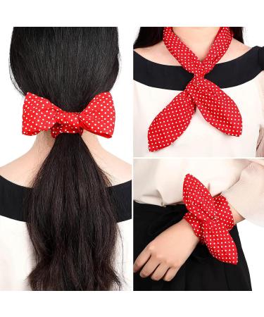 2 Pieces Headbands for Women and Girls Retro 50s Boho Bandana Vintage Print Wire Headband Stylish Hair Accessories for Parties and Daily Wear - Buy Online on GoSupps.com