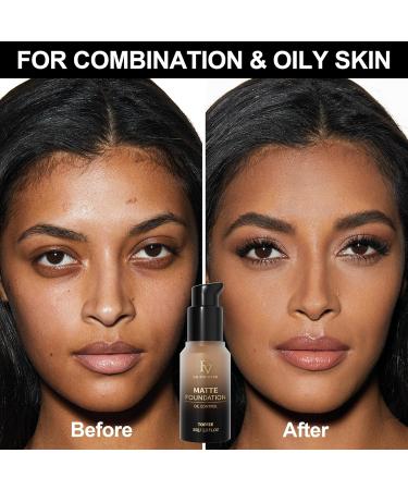 FV Waterproof and long-lasting foundation lightweight and flawless oil-controlling foundation ideal for oily skin (Classic Ivory 30g) - Buy Online on GoSupps.com