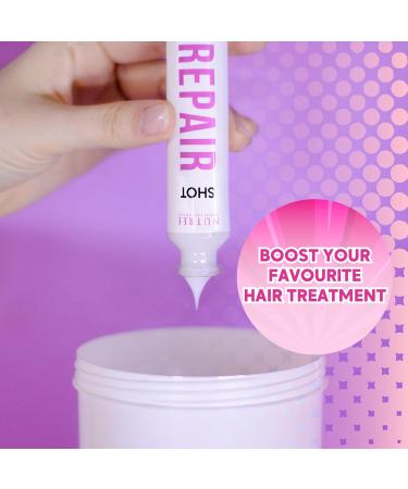 Buy Keratin Hair Treatment Repair Shot 1.58 oz - Ultra Concentrated Hyaluronic Acid Formula for Instant Results - Buy Online on GoSupps.com