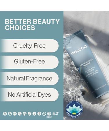 NEUMA Neu Moisture Masque 5.1 oz - Deep Hydrating Hair Mask for Dry & Chemically-Treated Hair | Soothes & Conditions with Lavender Mandarin & Vanilla Scent | International Shipping Available - Buy Online on GoSupps.com