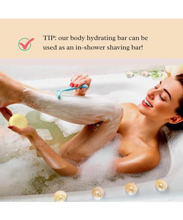 Earth Is Body Hydrating Lotion Bar - Soothing Moisturizer for All Skin Types with Grapeseed Jojoba & Carrot Seed Oils - Vitamin E & Mango Butter - 3.2 OZ (Single Bar with Case - Buy Online on GoSupps.com