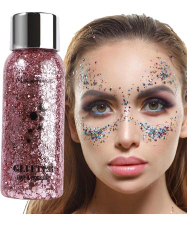  Duqulle Liquid Highlighter Glitter Gel for Face and Body | Waterproof Long-Lasting Shimmering Holographic Face and Hair Highlighter Cosmetic Quality Concert Festival Accessories Duqulle - Buy Online on GoSupps.com